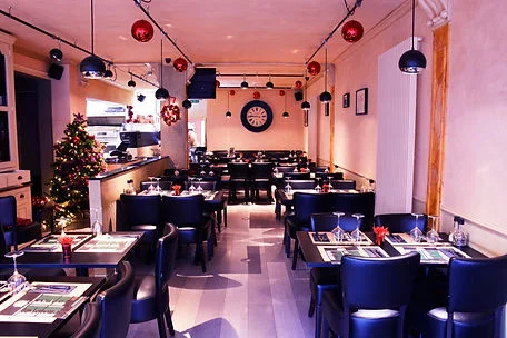 Het restaurant aan de Jules Moretuslei